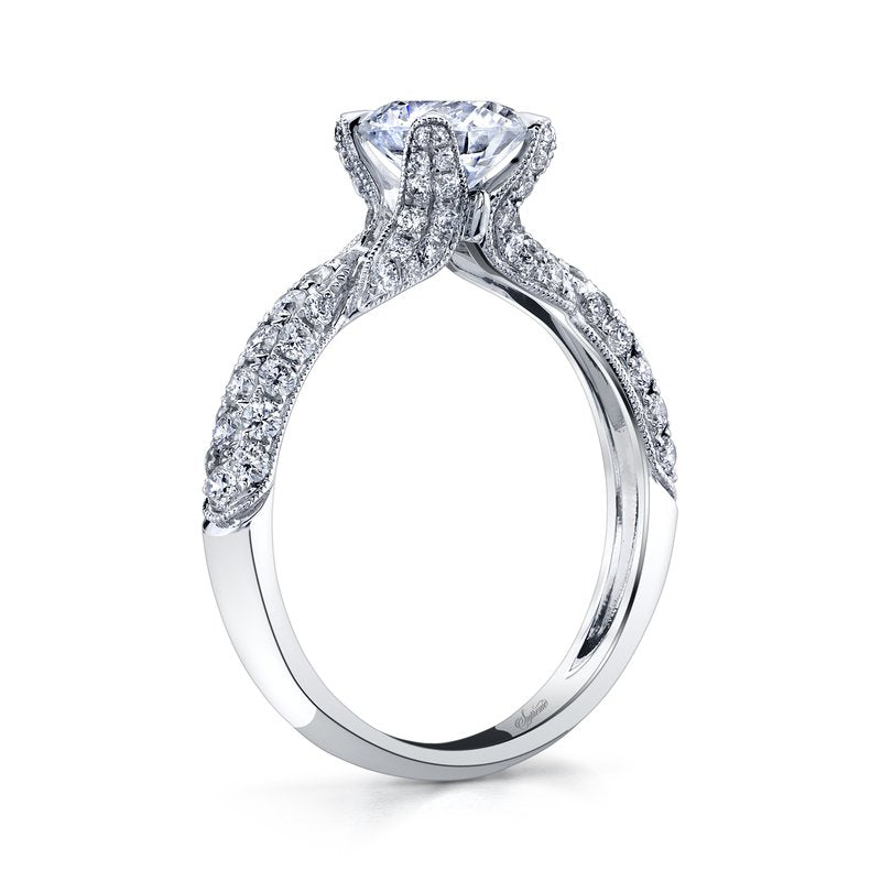 18K White Gold Supreme Engagement Ring