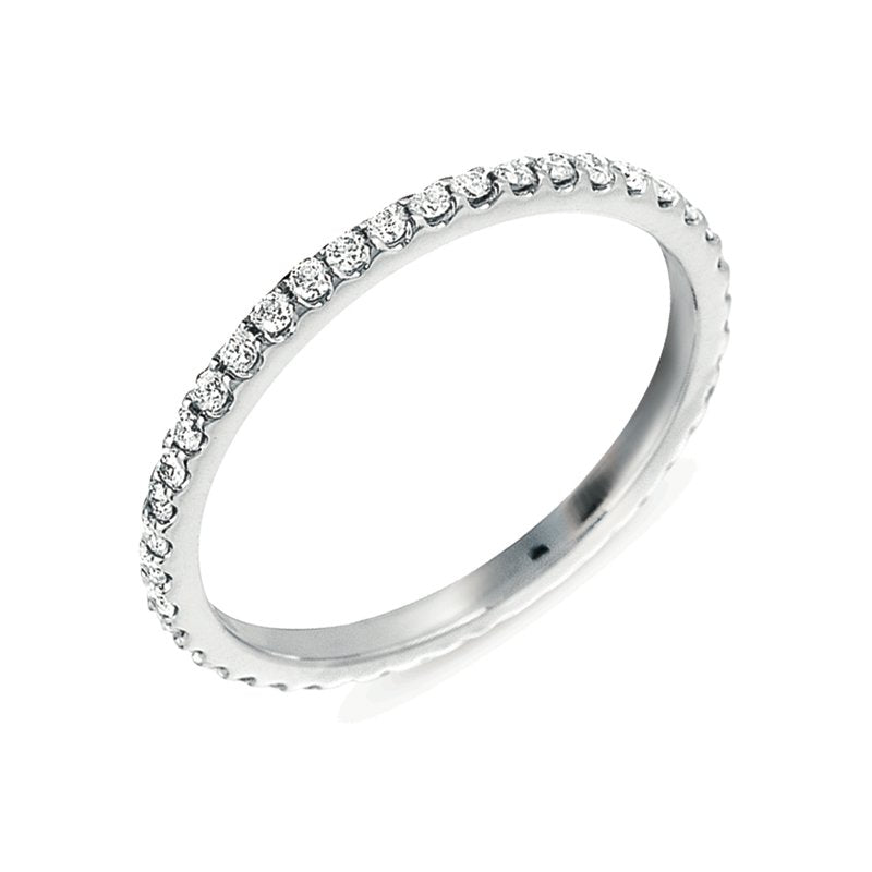 White Gold Eternity Band