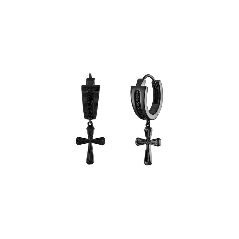 Bulova Sterling Silver 925 Luxury Jewelry Mens Earring