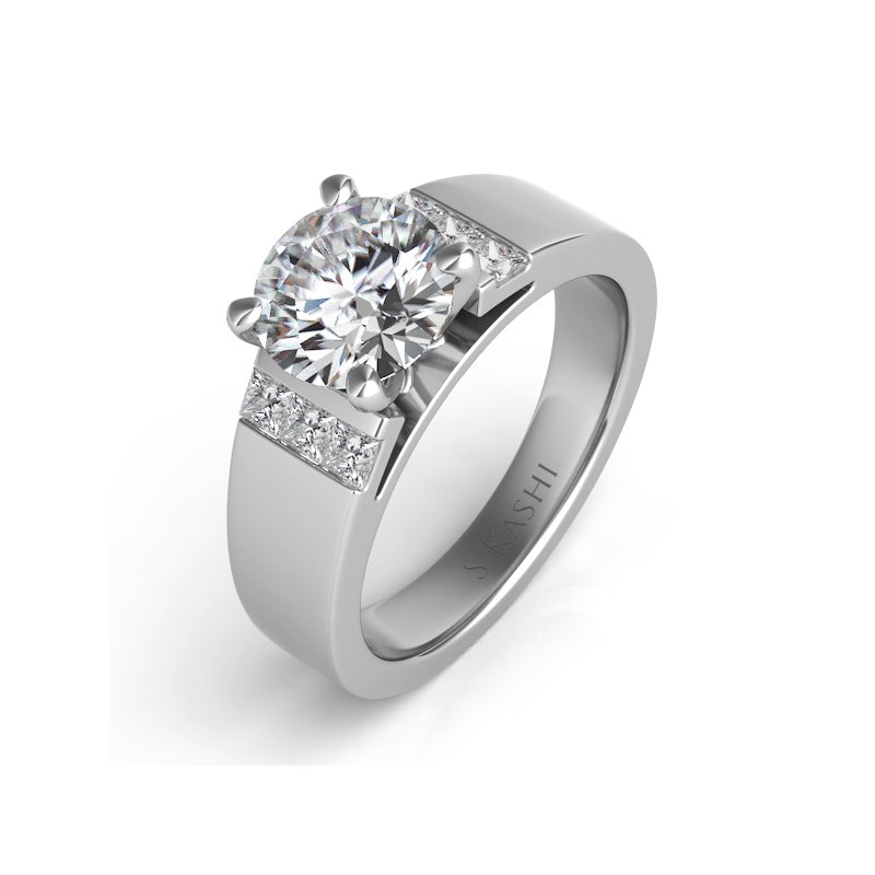 White Gold Engagement Ring