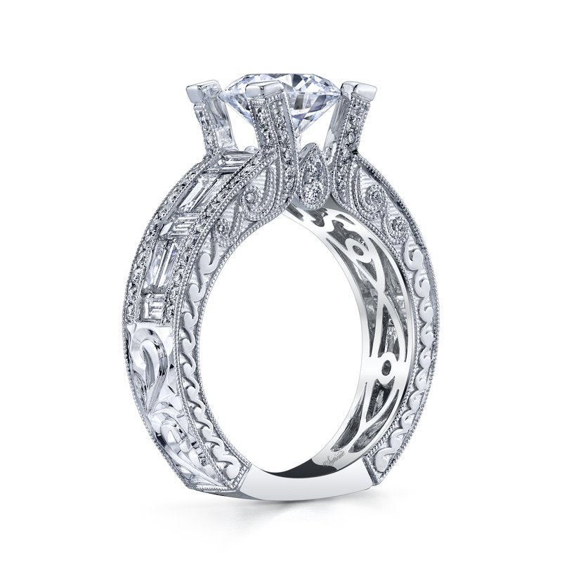 18K White Gold Supreme Engagement Ring