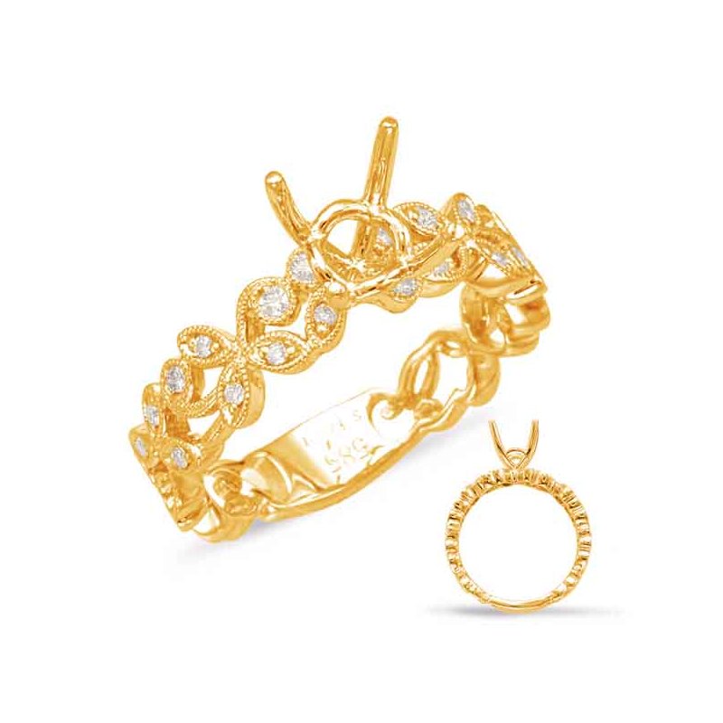Yellow Gold Engagement Ring