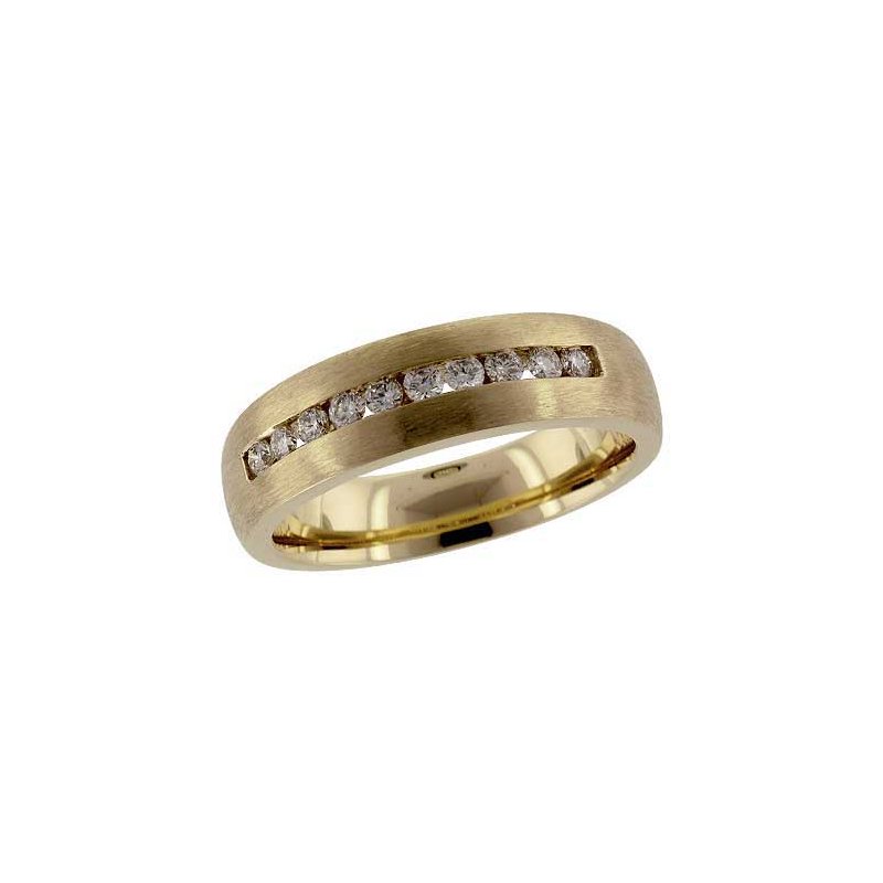 14KT Gold Mens Wedding Ring