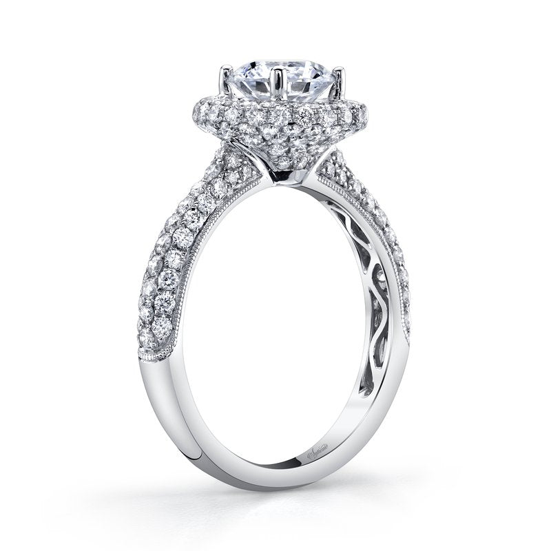 18K White Gold Supreme Engagement Ring