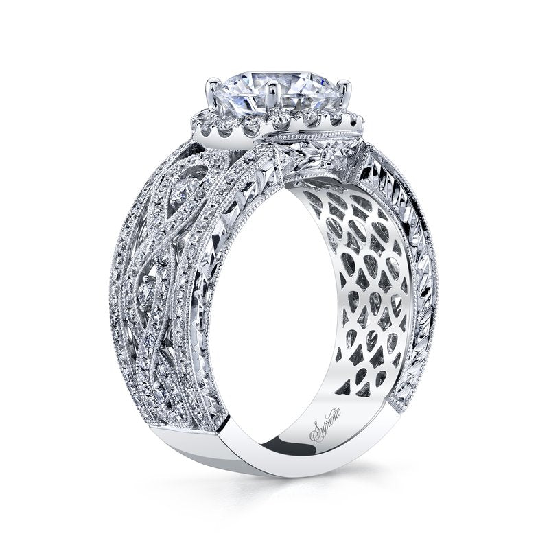 18K White Gold Supreme Engagement Ring