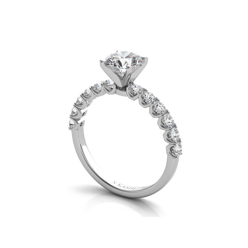 White Gold Engagement Ring