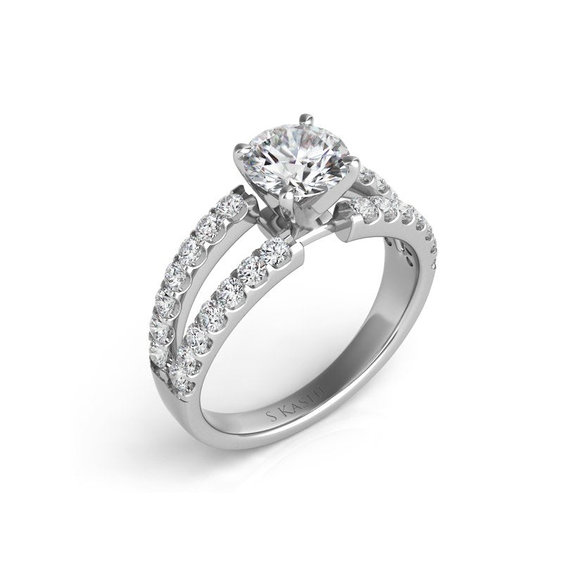 White Gold Engagement Ring