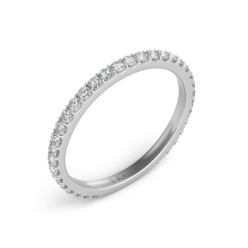 White Gold Matching Band