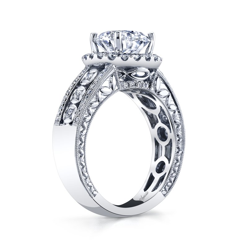 18K White Gold Supreme Engagement Ring