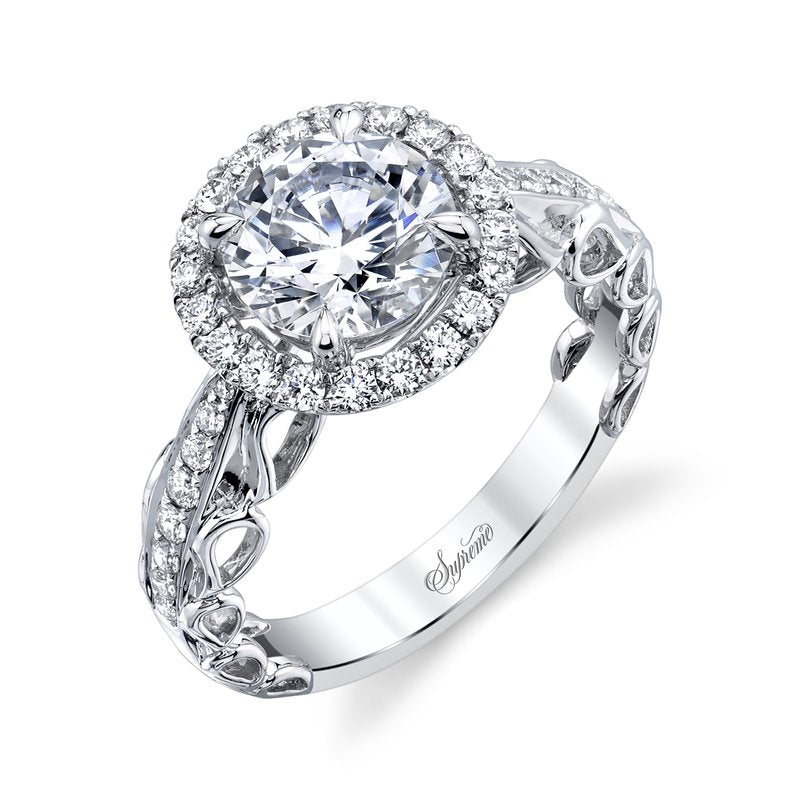 18K White Gold Supreme Engagement Ring