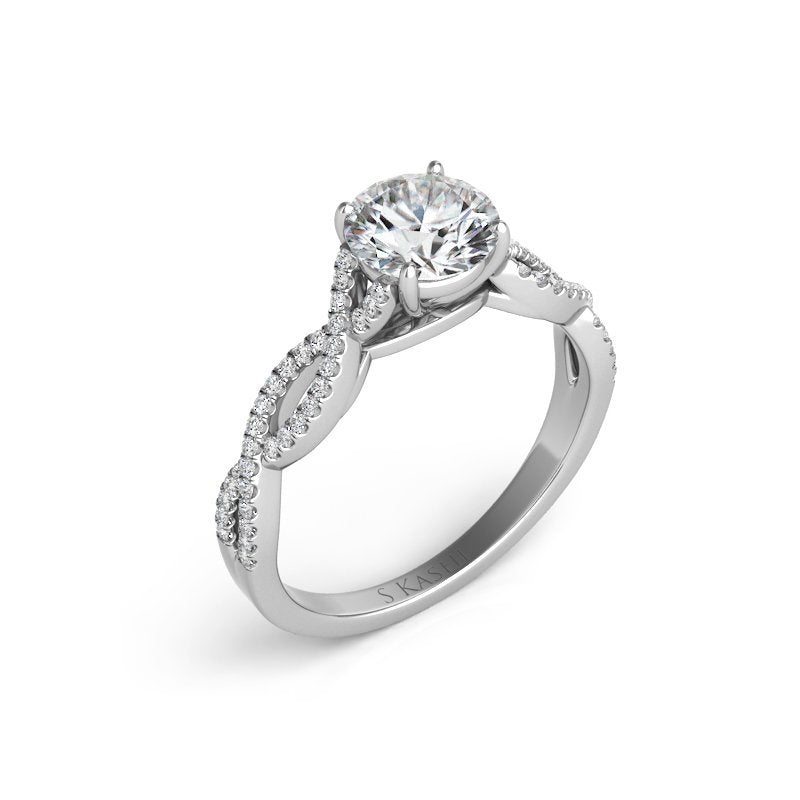 White Gold Engagement Ring