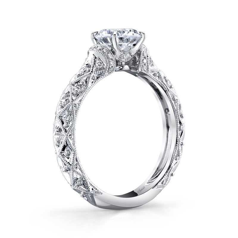 18K White Gold Supreme Engagement Ring