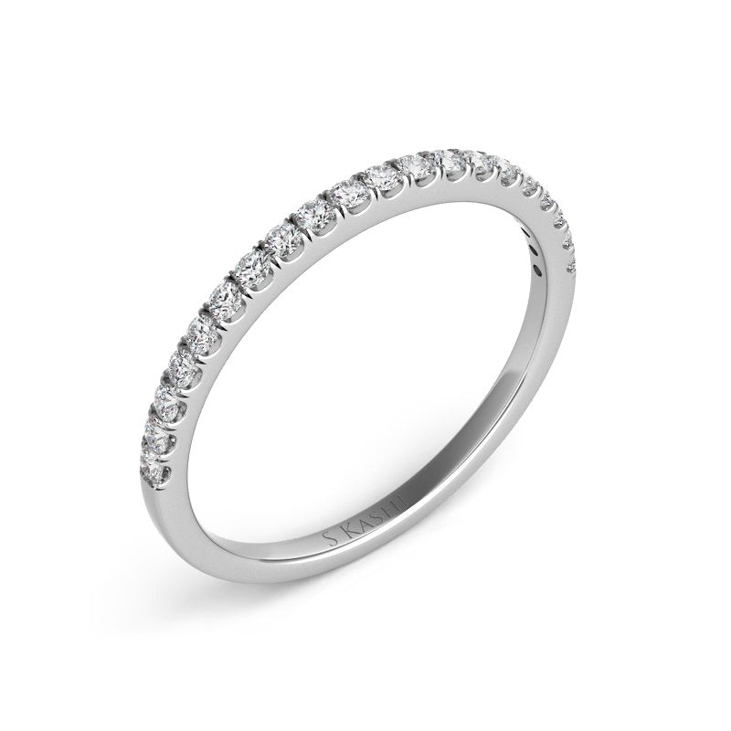 White Gold Matching Band