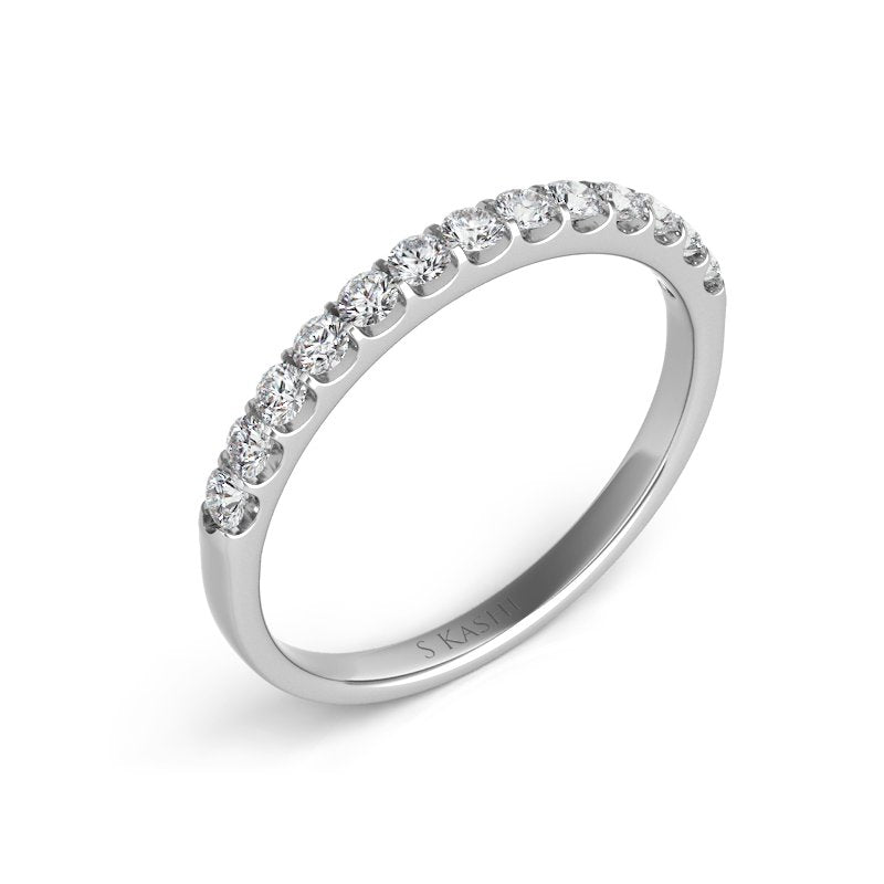 White Gold Matching Band