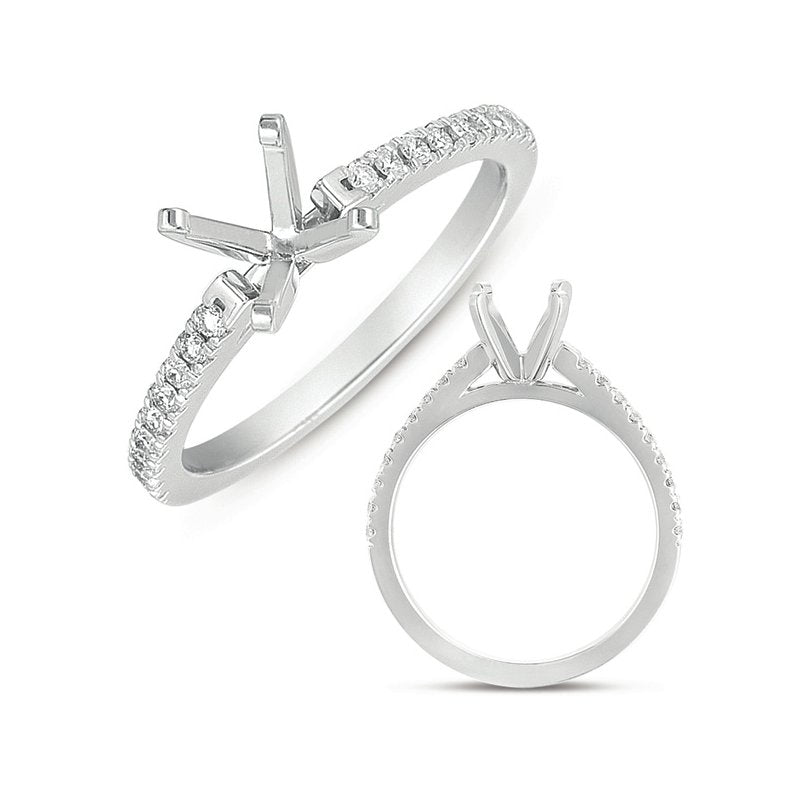 White Gold Engagement Ring