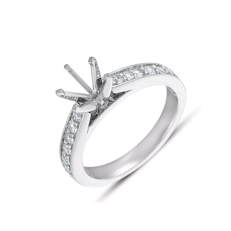 White Gold Engagement Ring