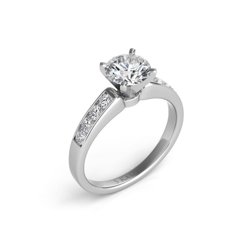 White Gold Engagement Ring