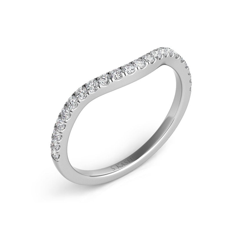White Gold Matching Band