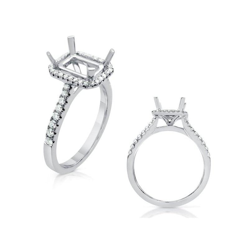 White Gold Engagement Ring