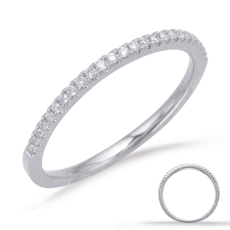 White Gold Matching Band
