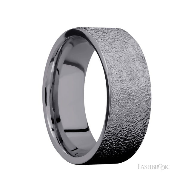 8 mm wide Flat Tantalum band.