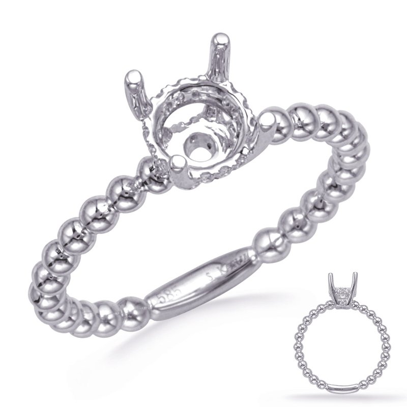 White Gold Engagement Ring