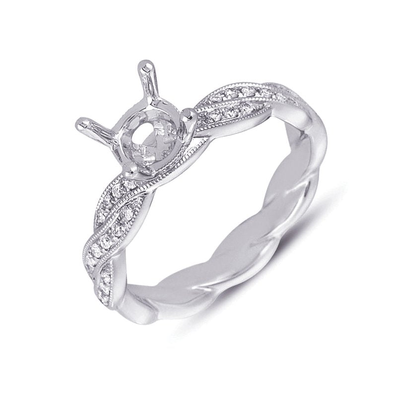White Gold Engagement Ring