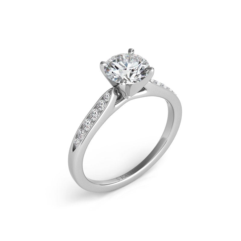 White Gold Engagement Ring