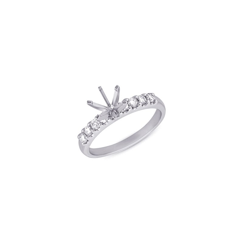 White Gold Engagement Ring