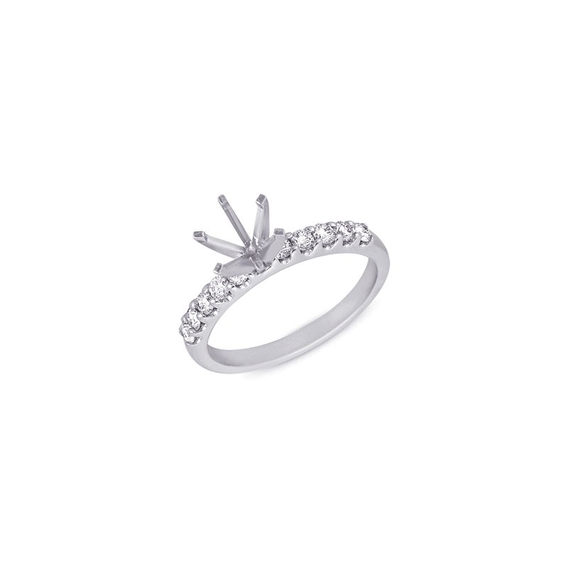 White Gold Engagement Ring