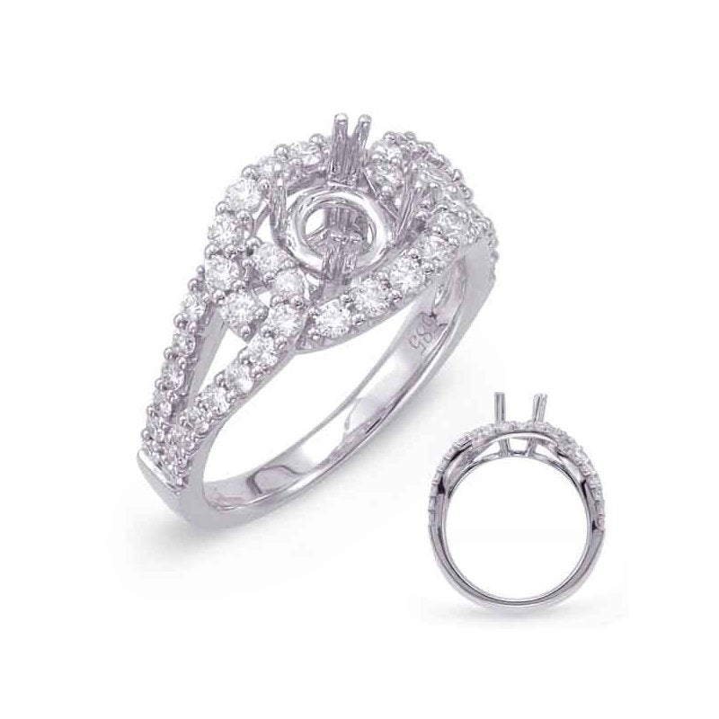 White Gold Engagement Ring