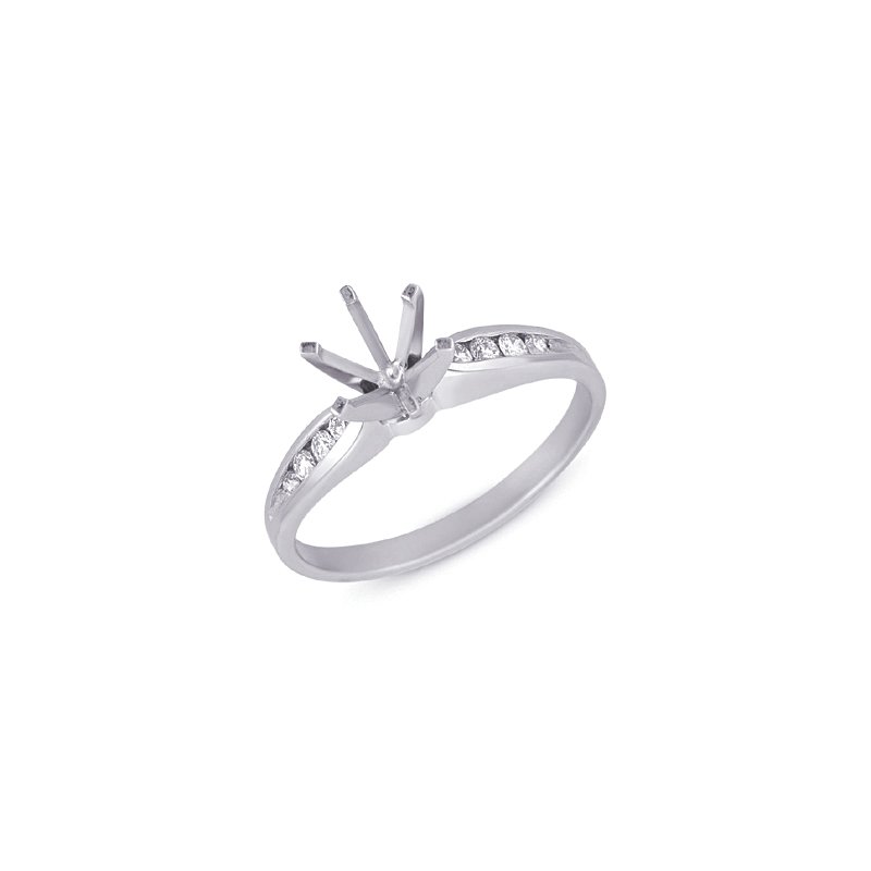 White Gold Engagement Ring