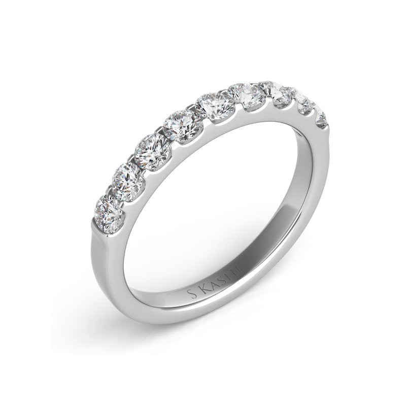 White Gold Matching Band