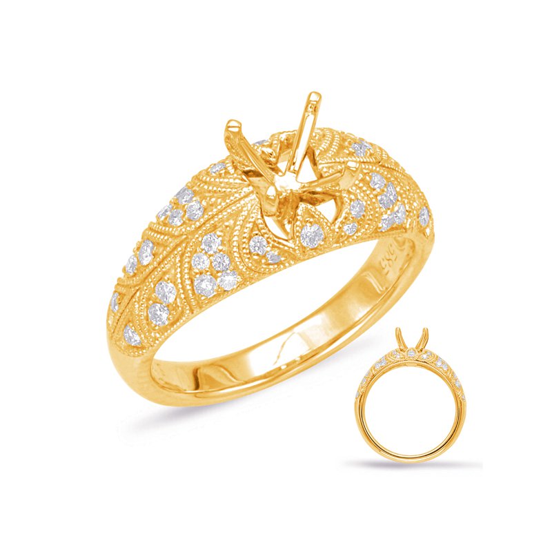 Yellow Gold Engagement Ring