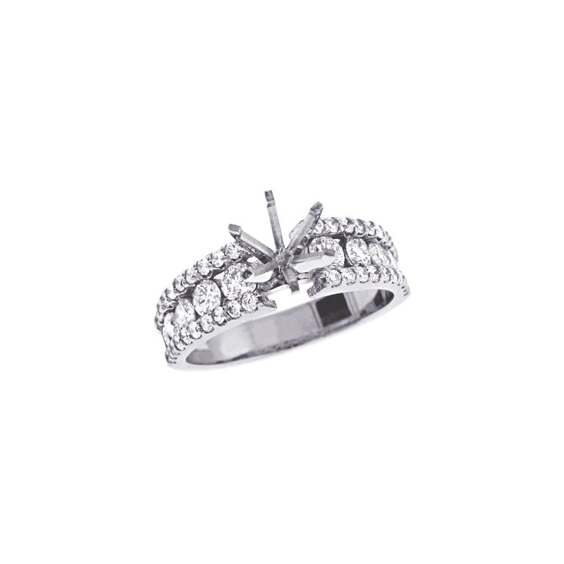 White Gold Engagement Ring