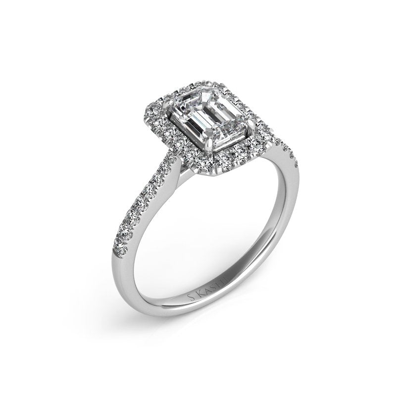 White Gold Engagement Ring