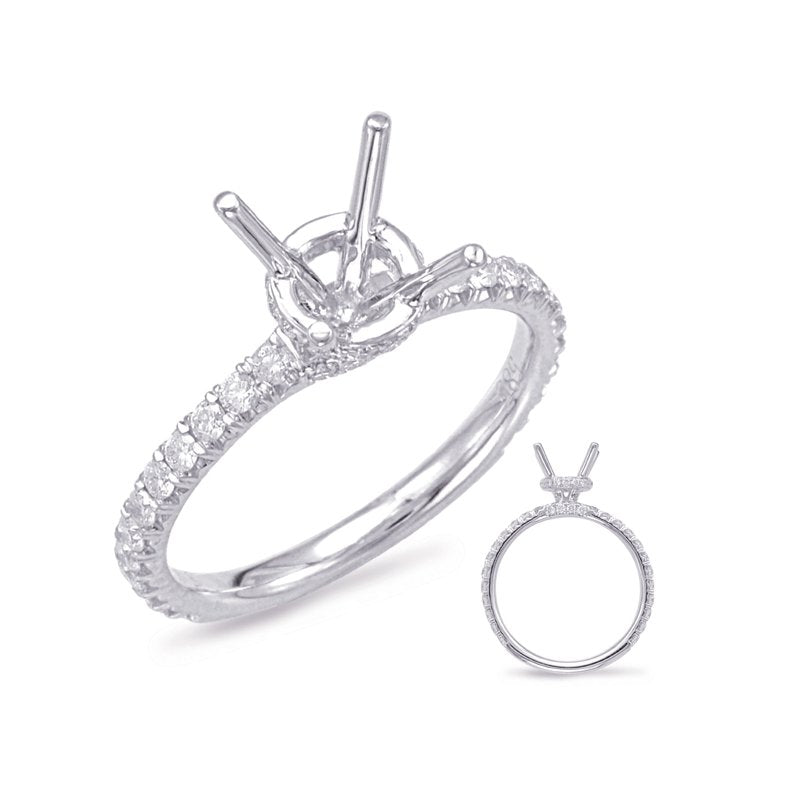 White Gold Engagement Ring