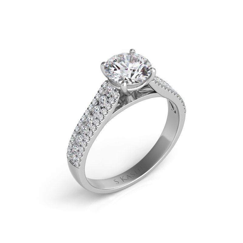 White Gold Engagement Ring