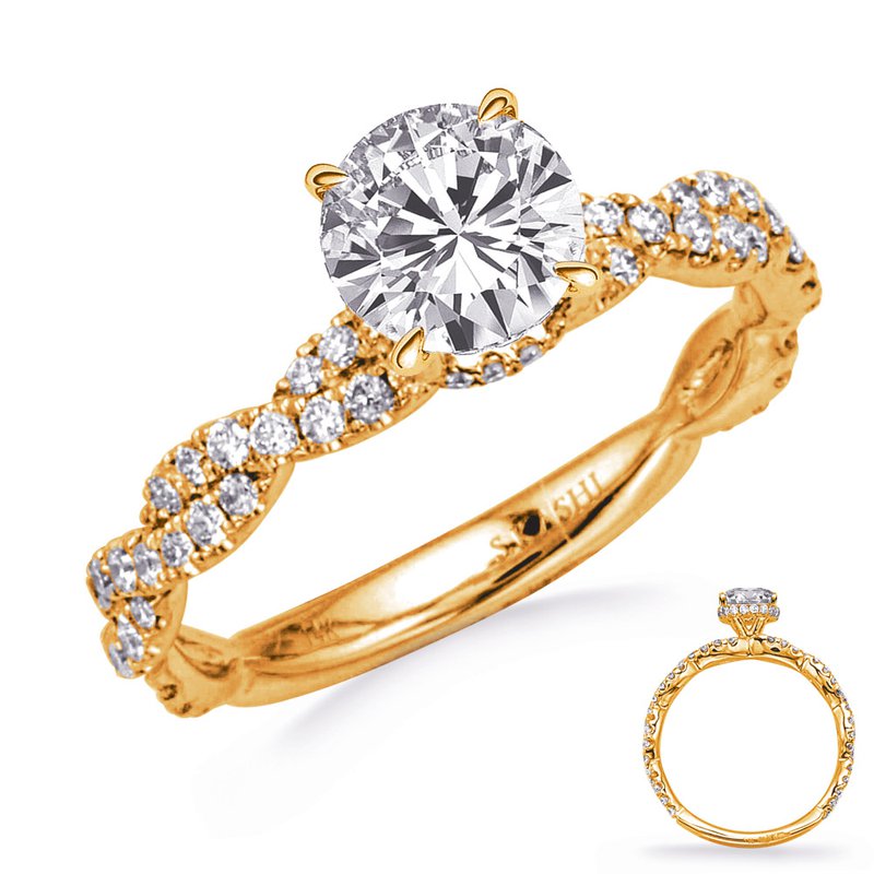 14K Gold Engagement Ring