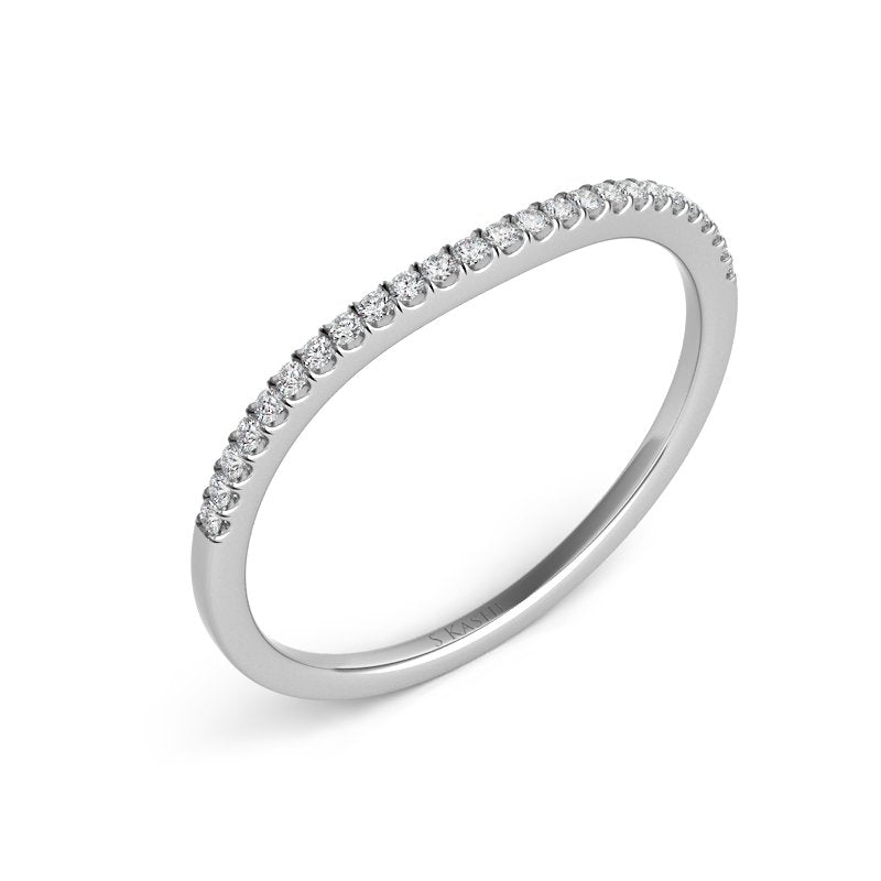 White Gold Matching Band