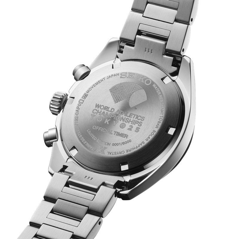 Seiko Speedtimer Solar Chronograph World Athletics Championships Tokyo25 Limited Edition