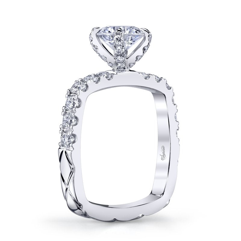 18K White Gold Supreme Engagement Ring