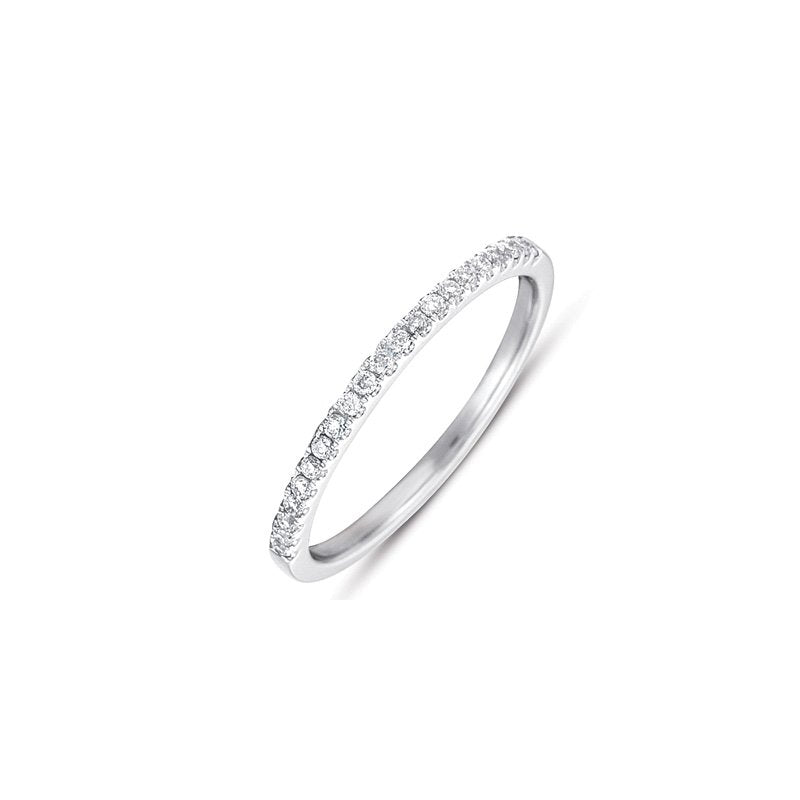 White Gold Matching Band