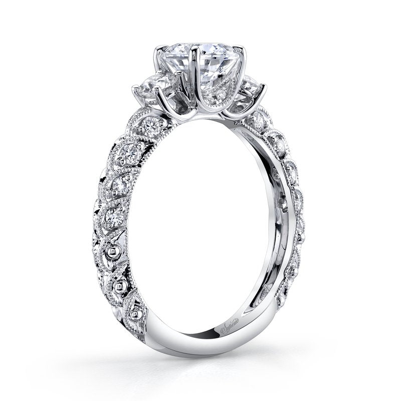 18K White Gold Supreme Engagement Ring