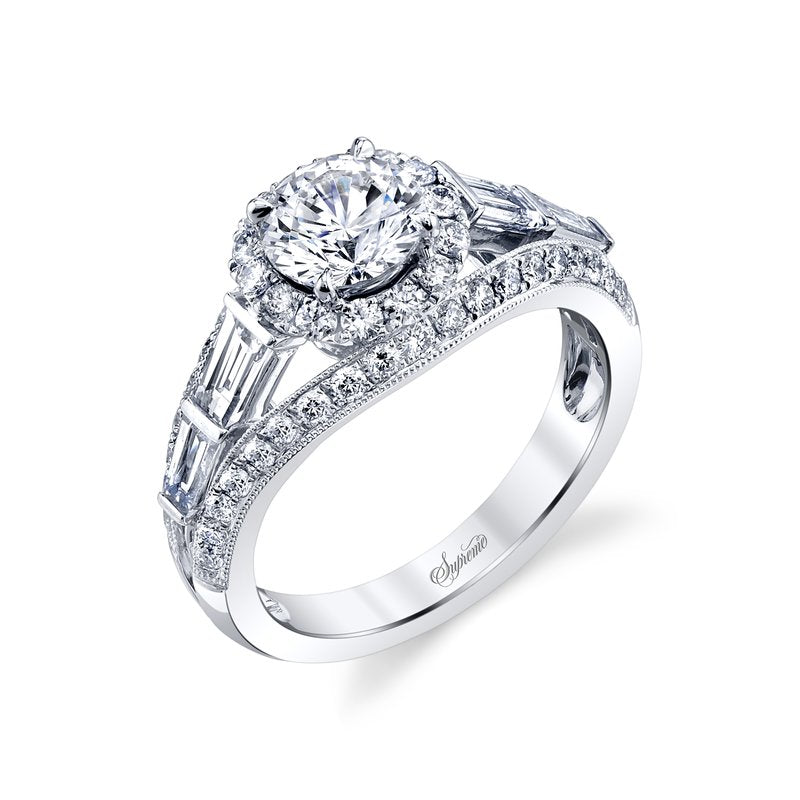 18K White Gold Supreme Engagement Ring