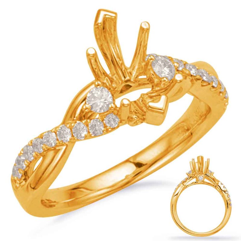 Yellow Gold Engagement Ring