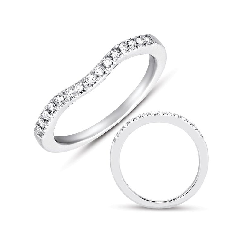 White Gold Matching Band