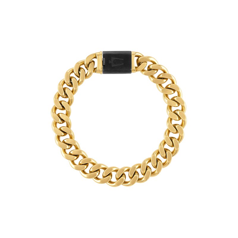 Bulova Stainless Steel Classic Jewelry Mens Bracelet