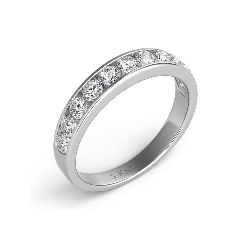 White Gold Matching Band