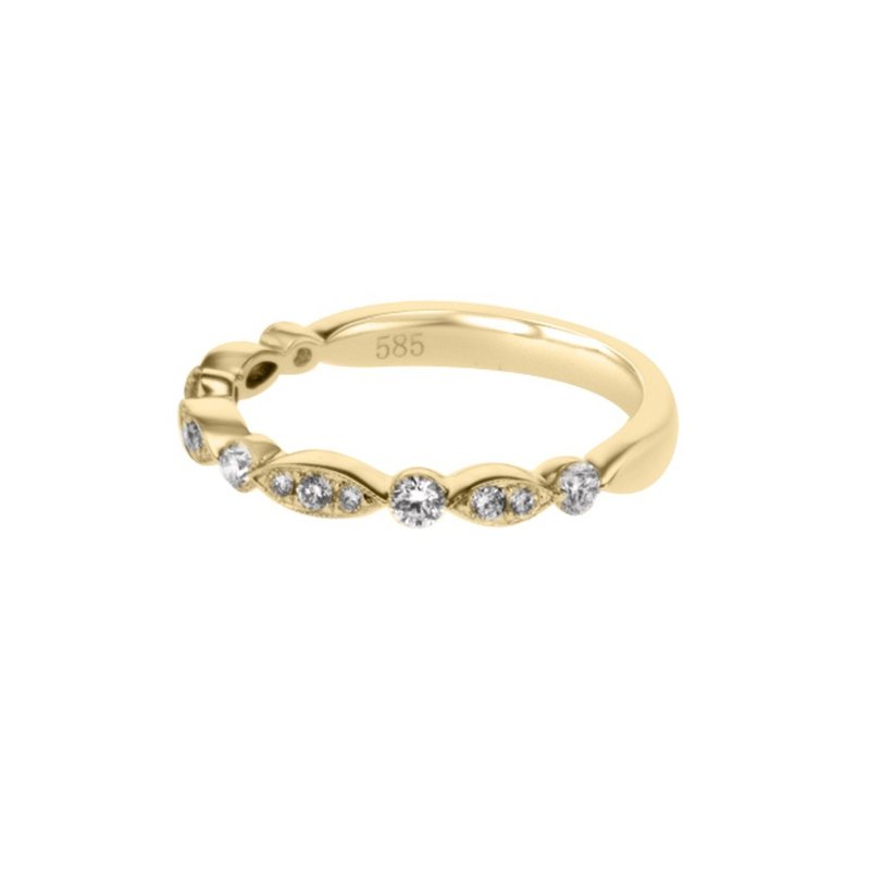 Yellow Gold Matching Band